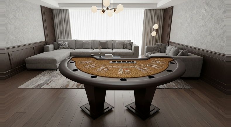 Mesa de Black Jack e Ultimate Poker de Cassino - BJ7